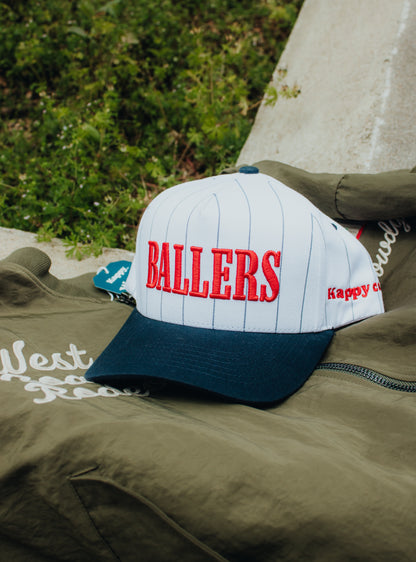Ballers 3D Embroidered Linen Trucker Hat