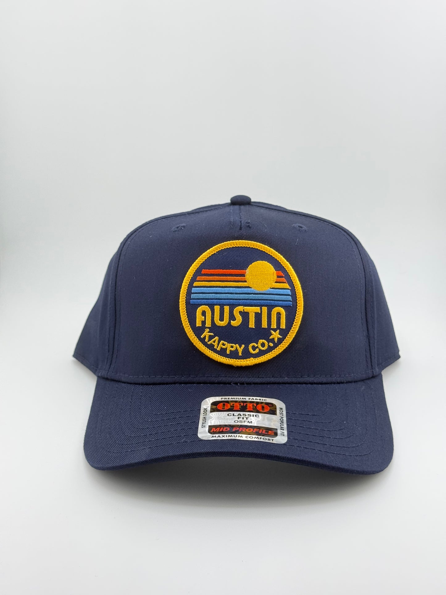 Austin Retro Patch Trucker Hats
