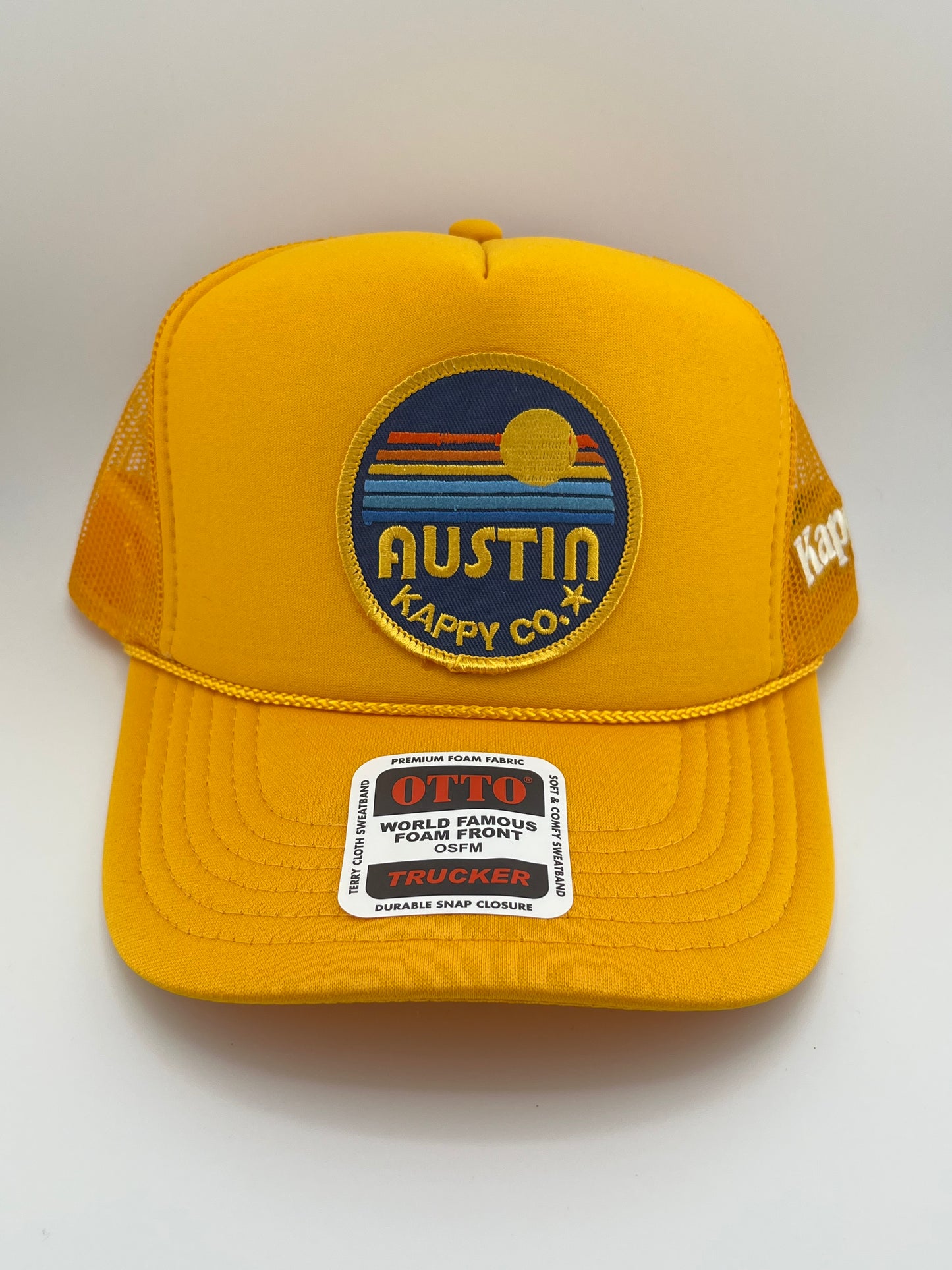 Austin Retro Patch Trucker Hats