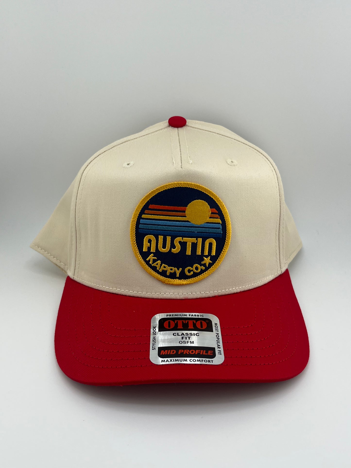 Austin Retro Patch Trucker Hats