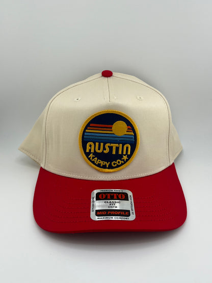 Austin Retro Patch Trucker Hats