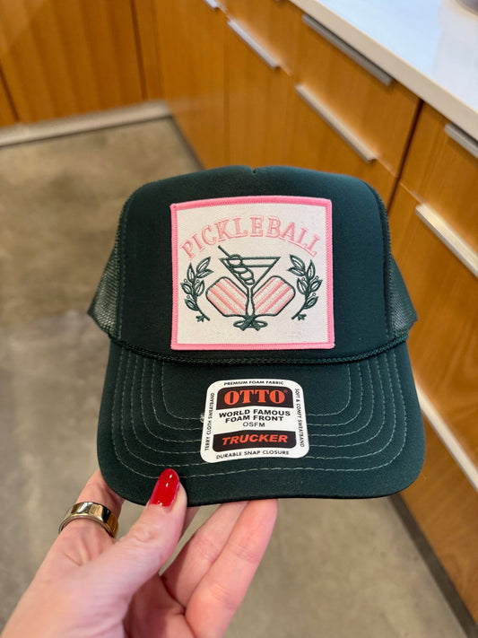 Pickle Ball Trucker Hat