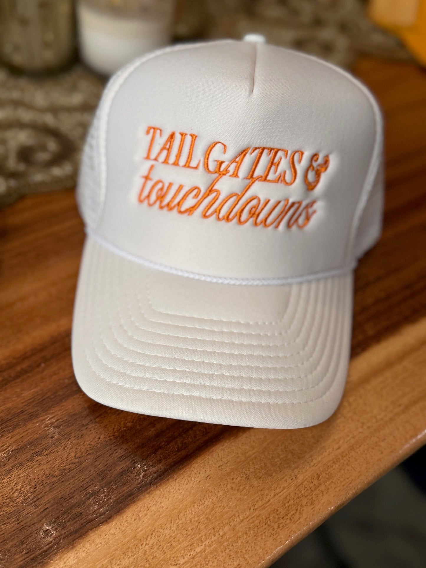 Tailgates and Touchdowns Trucker Hat