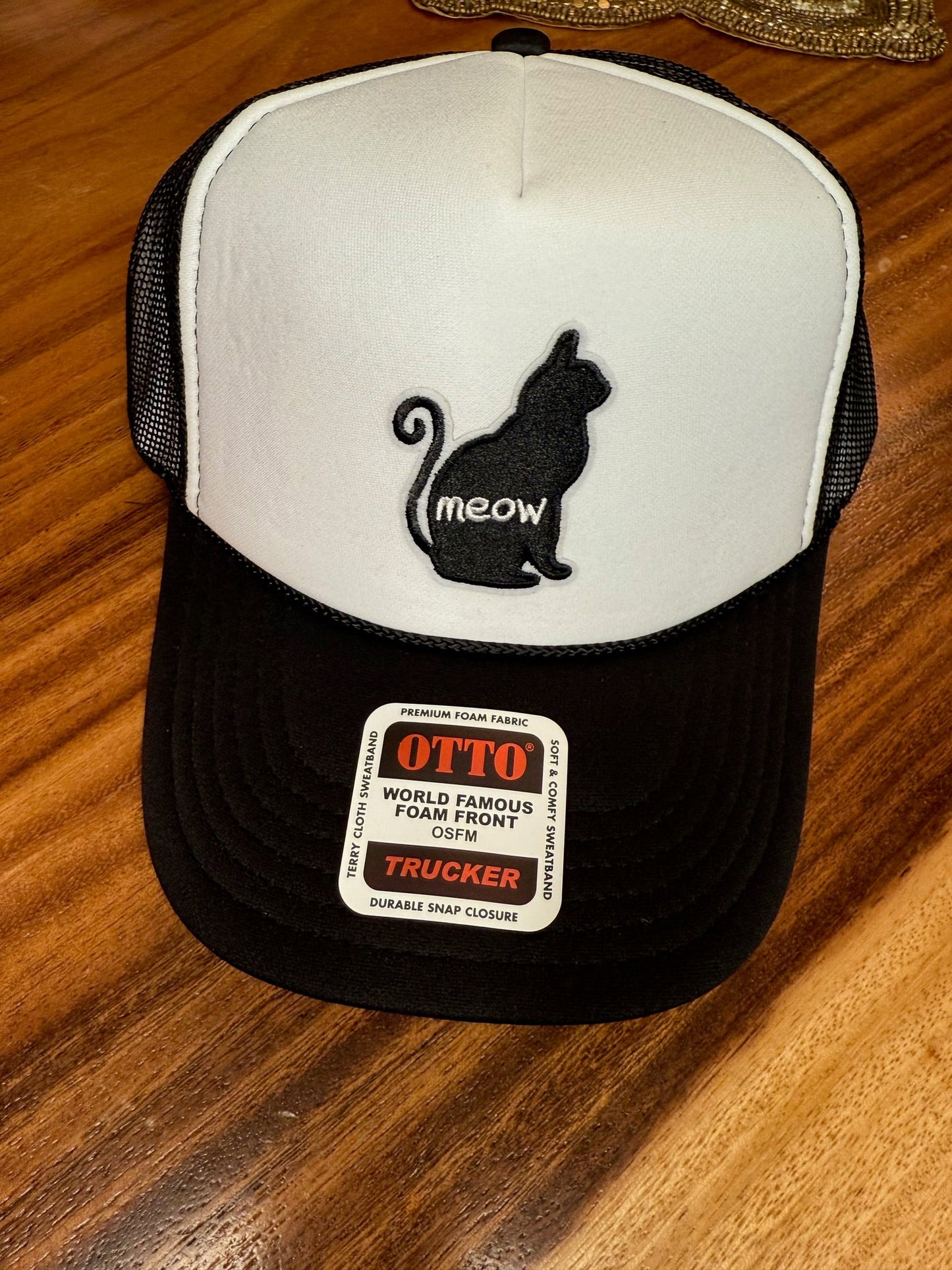 Meow Cat Trucker Hat