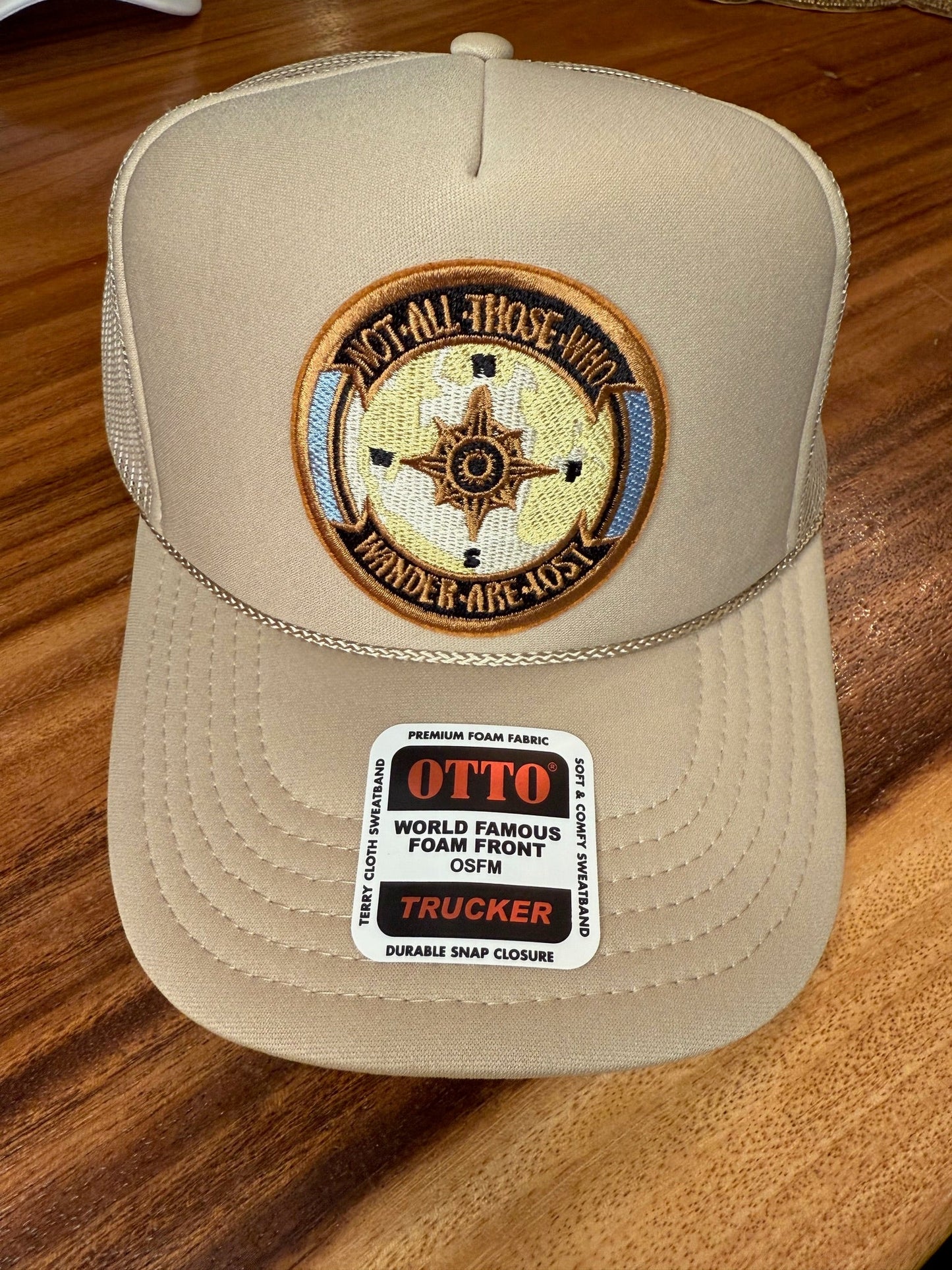 Not All Who Wander Are Lost Trucker Hat