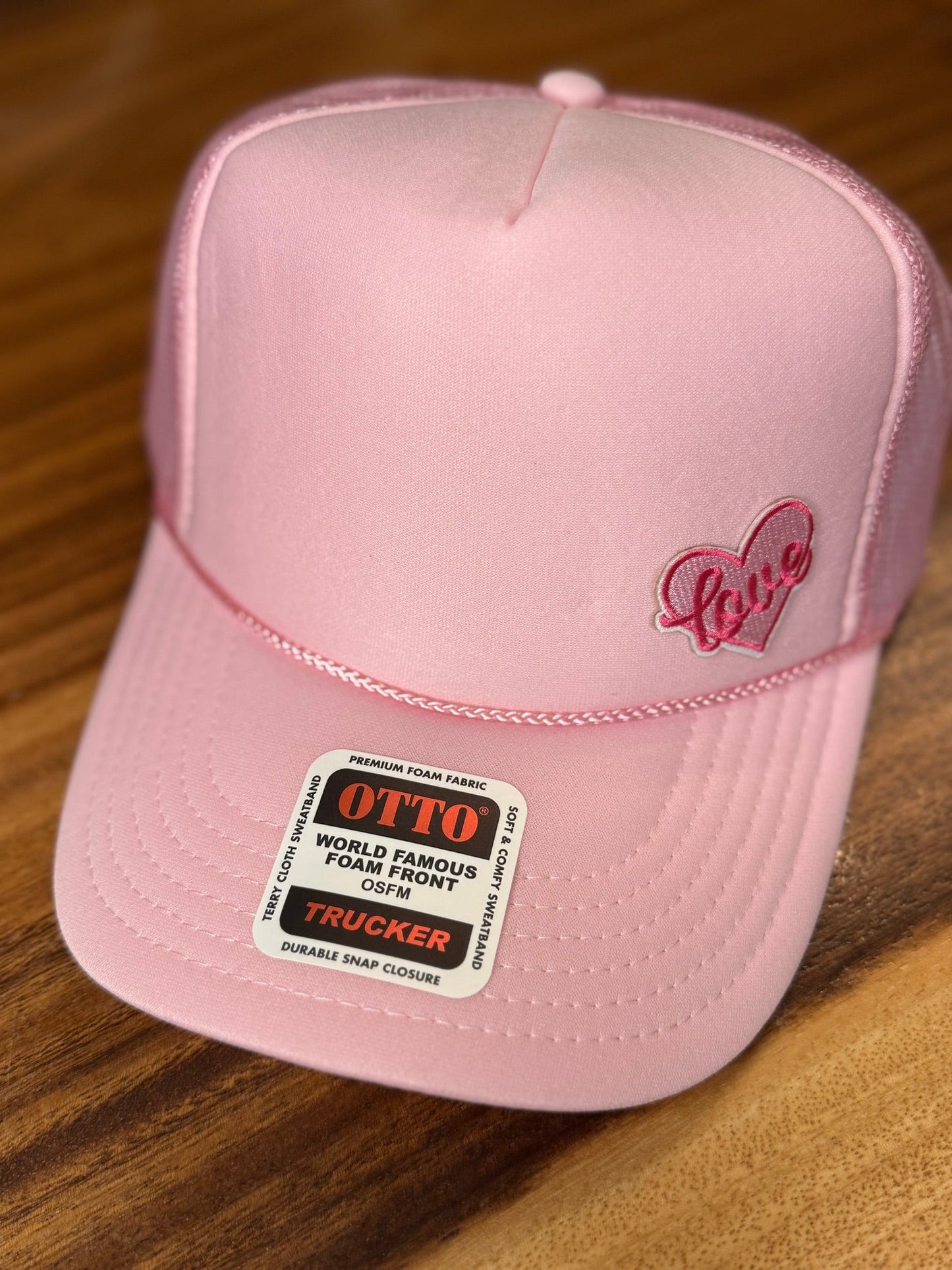 Love Small Heart Trucker Hat
