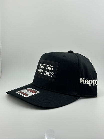 But Did You Die? Linen Trucker Hat