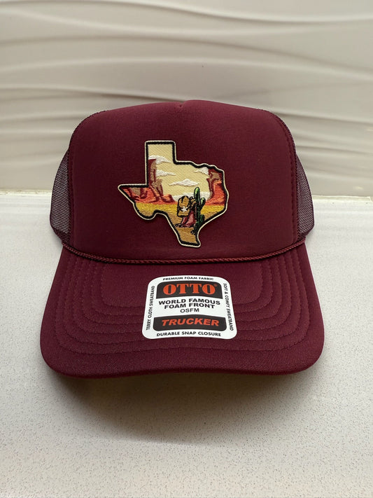 Texas Desert Cactus Otto Trucker Hat