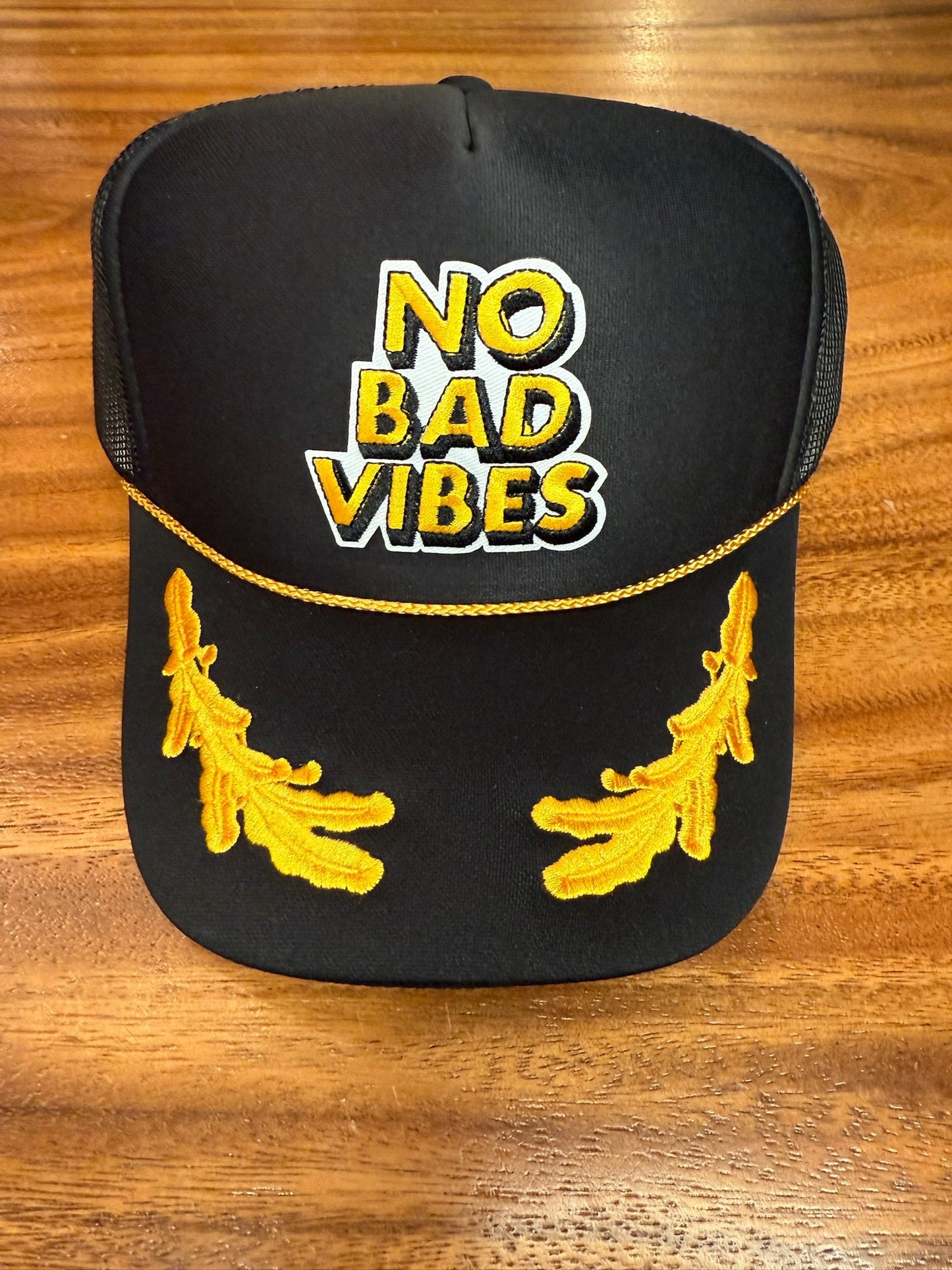 No Bad Vibes Otto Trucker Hat