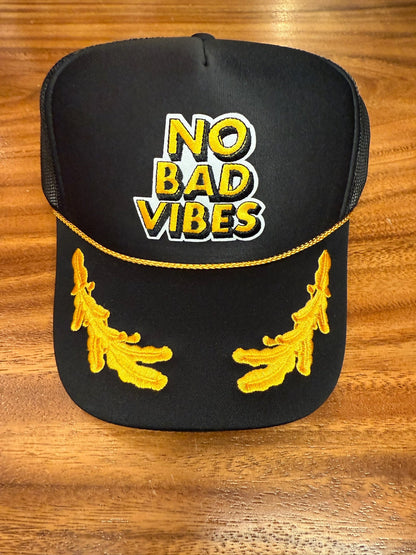 No Bad Vibes Otto Trucker Hat