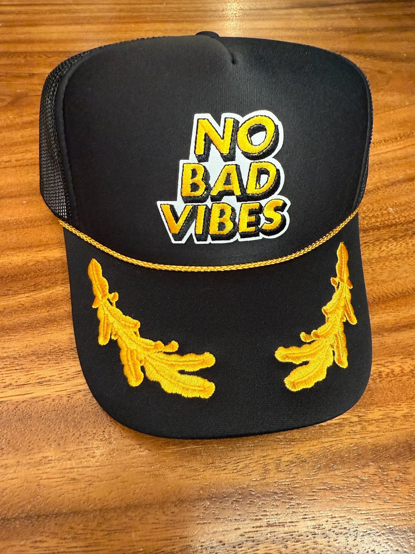 No Bad Vibes Otto Trucker Hat