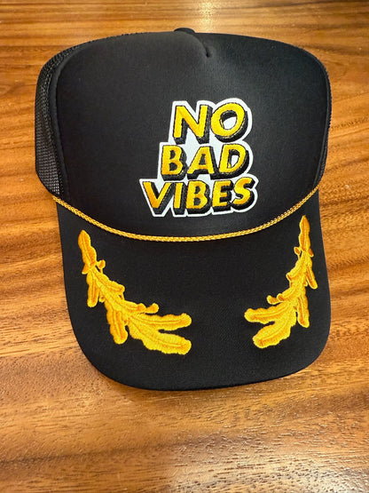 No Bad Vibes Otto Trucker Hat