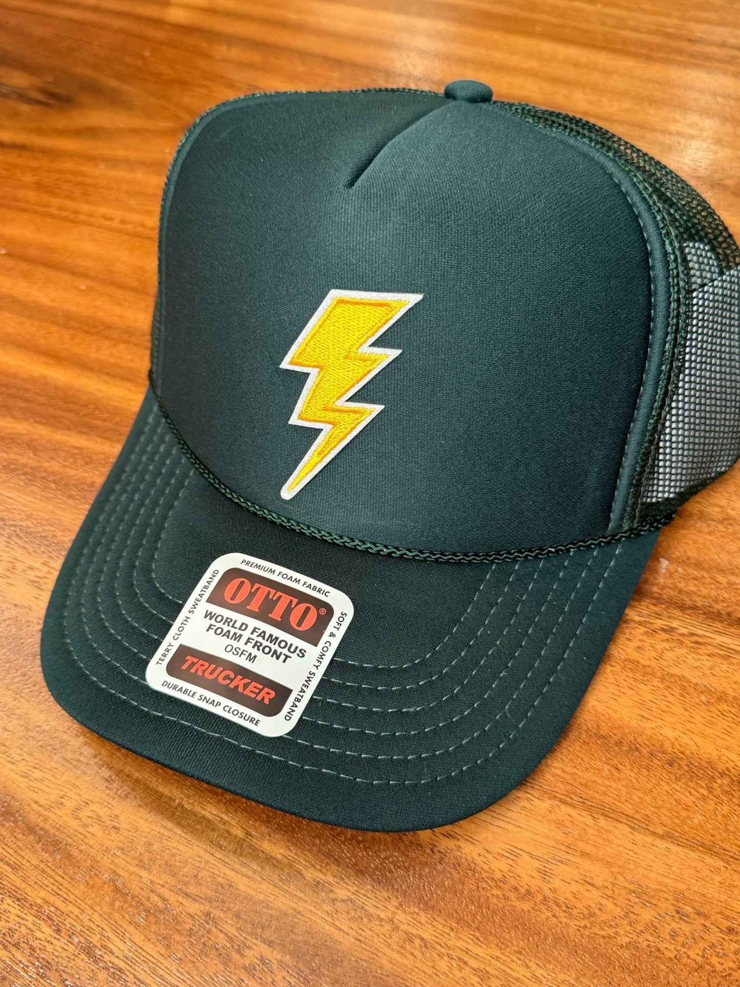Lightening Bolt Otto Trucker Hat