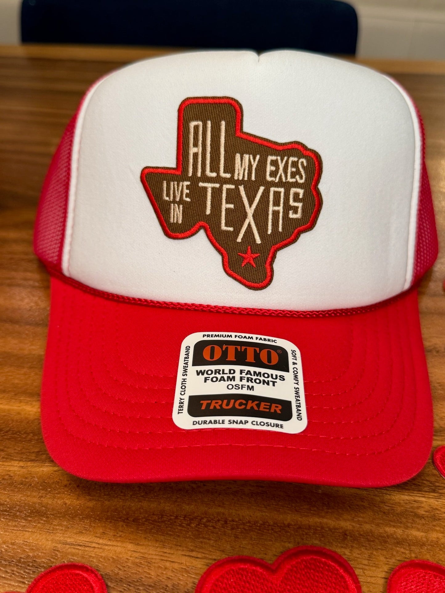 All My Exes Live in Texas – Otto Brand Trucker Hat by Kappy Co
