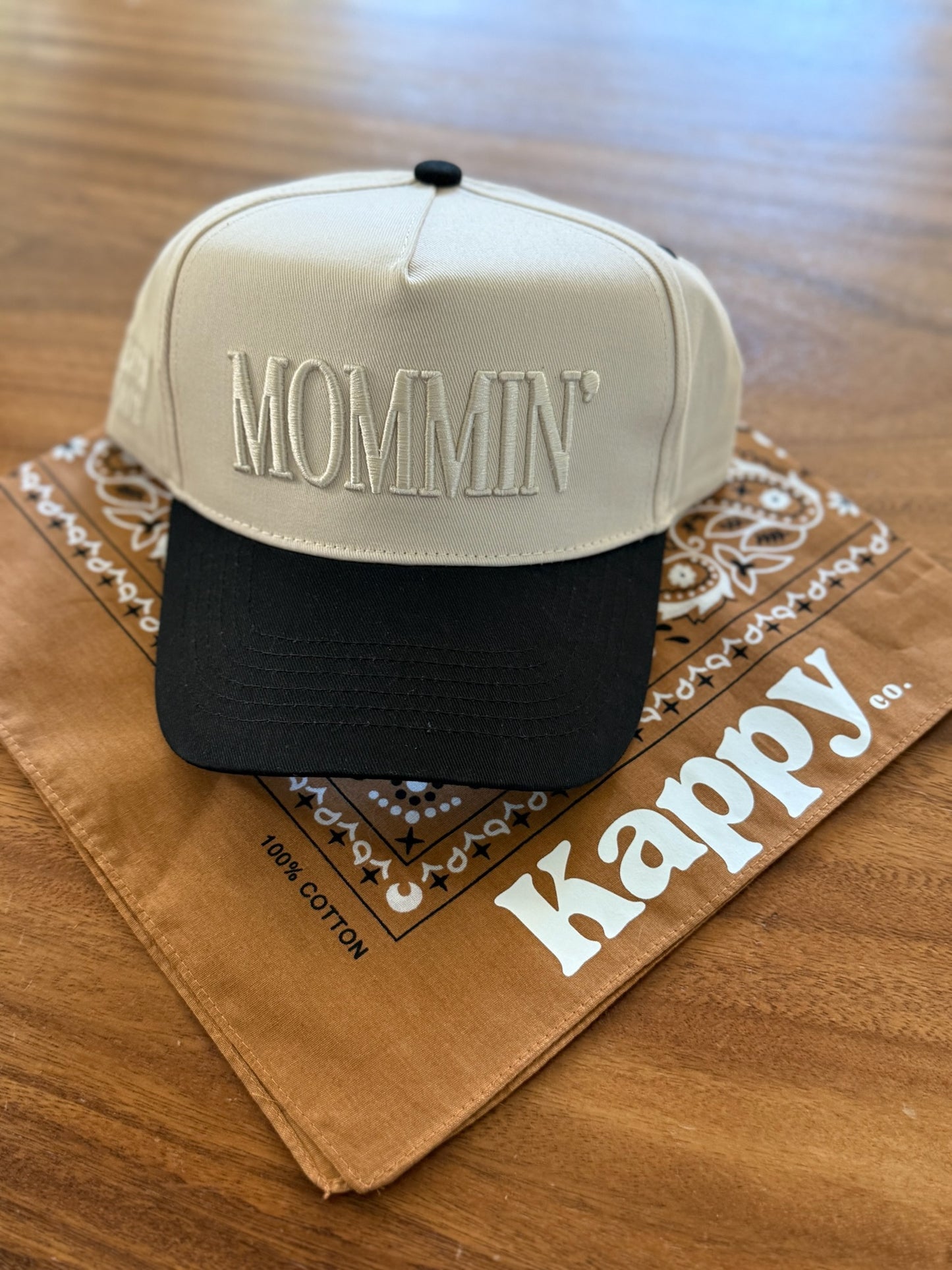 Mommin' 3D Embroidered Hat - Too Busy To Care