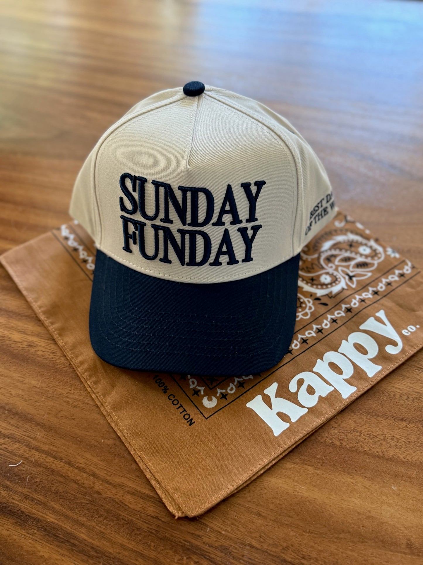 Sunday Funday - Best Day of the Week - 3D Embroidered Hat