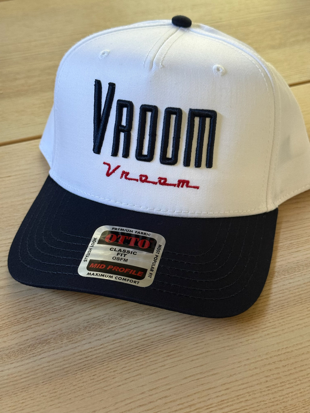 Vroom Vroom Linen Trucker Hat