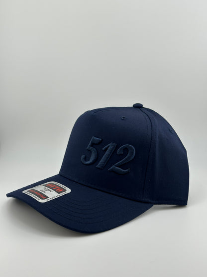 Austin 512 5 Panel Linen Trucker Hat
