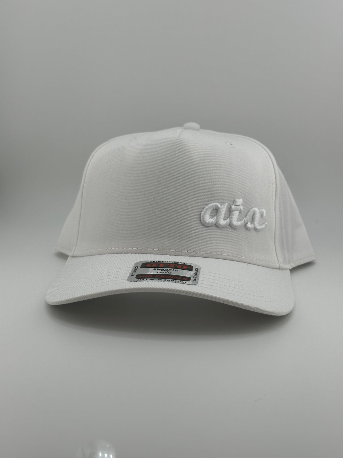 ATX Embroidered 5 Panel Linen Trucker Hat
