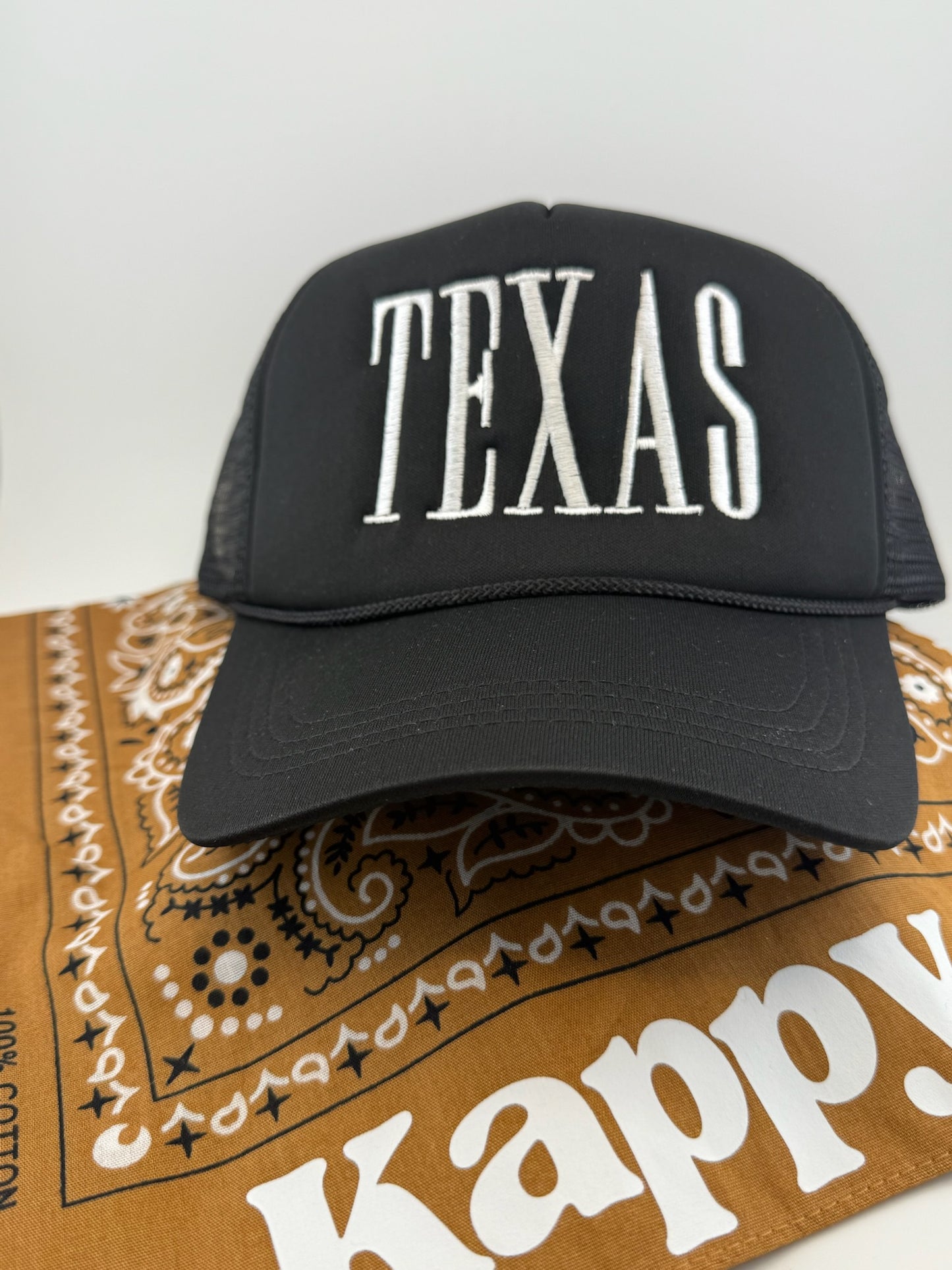 TEXAS Embroidered Linen Hats