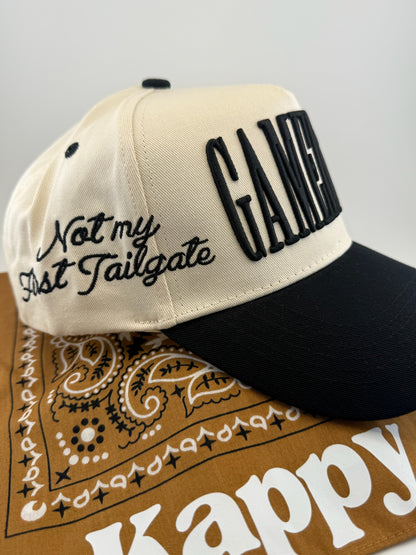 Gameday. Not My First Tailgate - 3D Embroidered Hat
