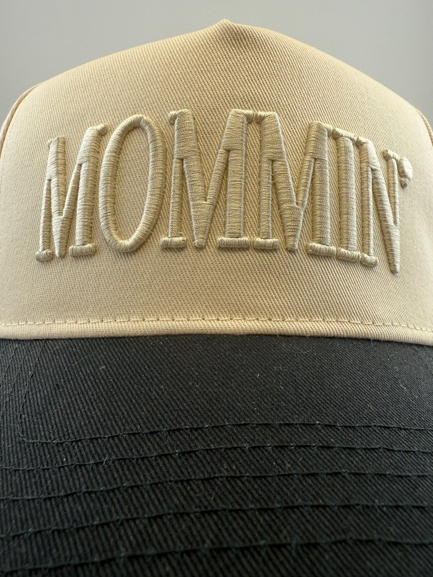 Mommin' 3D Embroidered Hat - Too Busy To Care