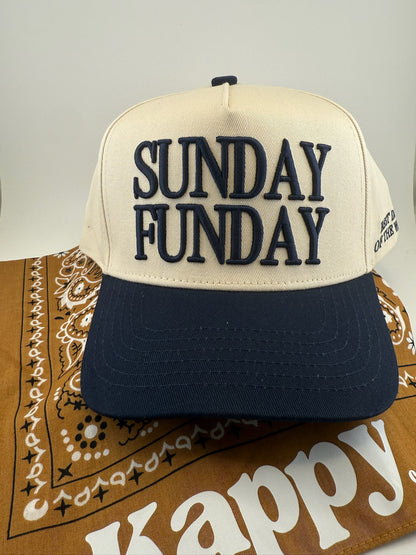 Sunday Funday - Best Day of the Week - 3D Embroidered Hat
