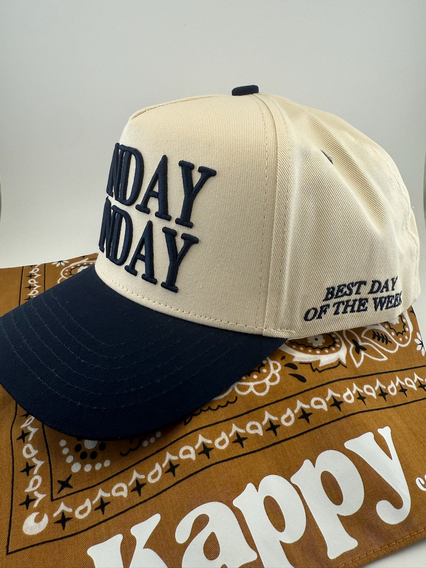 Sunday Funday - Best Day of the Week - 3D Embroidered Hat