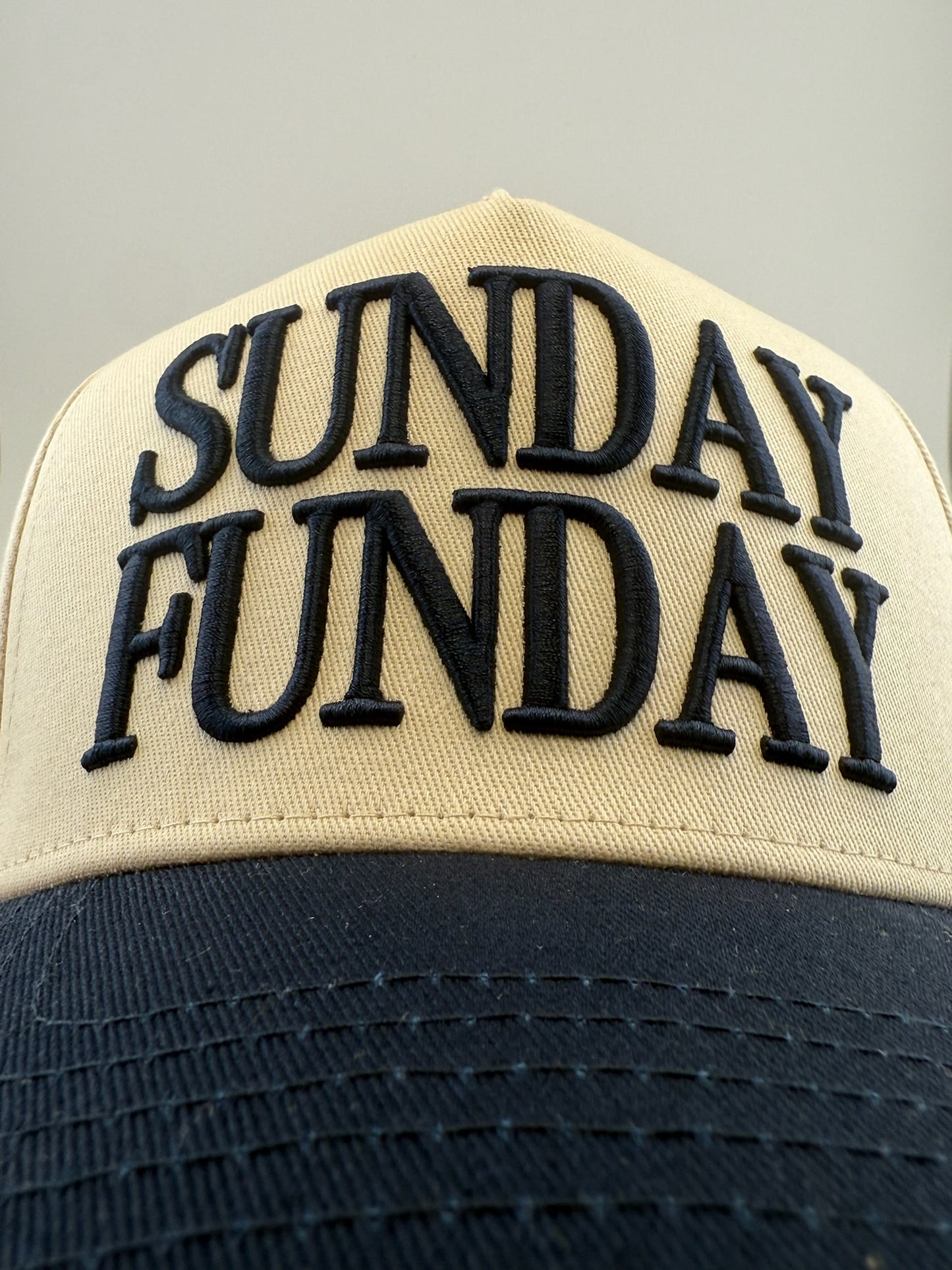 Sunday Funday - Best Day of the Week - 3D Embroidered Hat