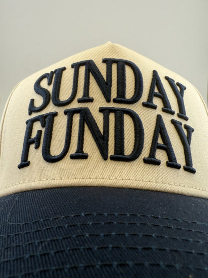 Sunday Funday - Best Day of the Week - 3D Embroidered Hat