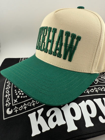 YeeHaw 3D Embroidered Linen Hat