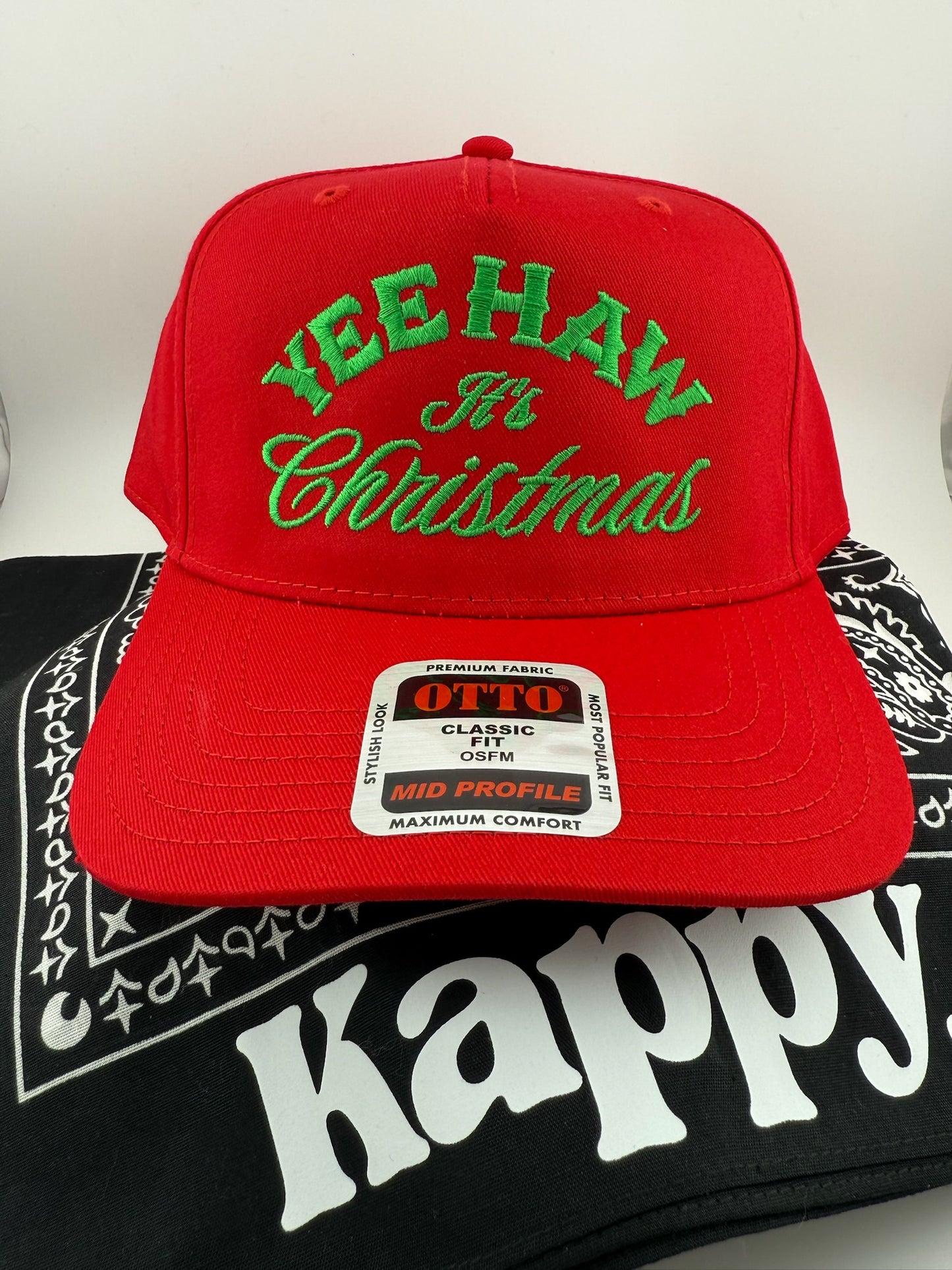 Yee-Haw It's Christmas Otto Linen Hat