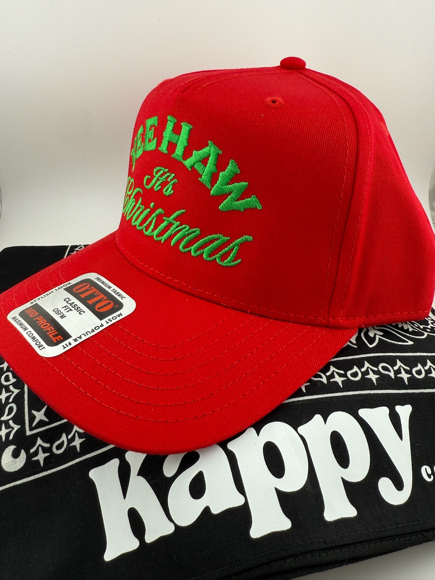 Yee-Haw It's Christmas Otto Linen Hat