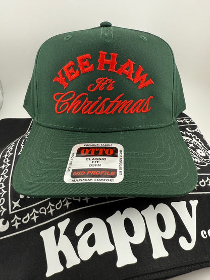 Yee-Haw It's Christmas Otto Linen Hat