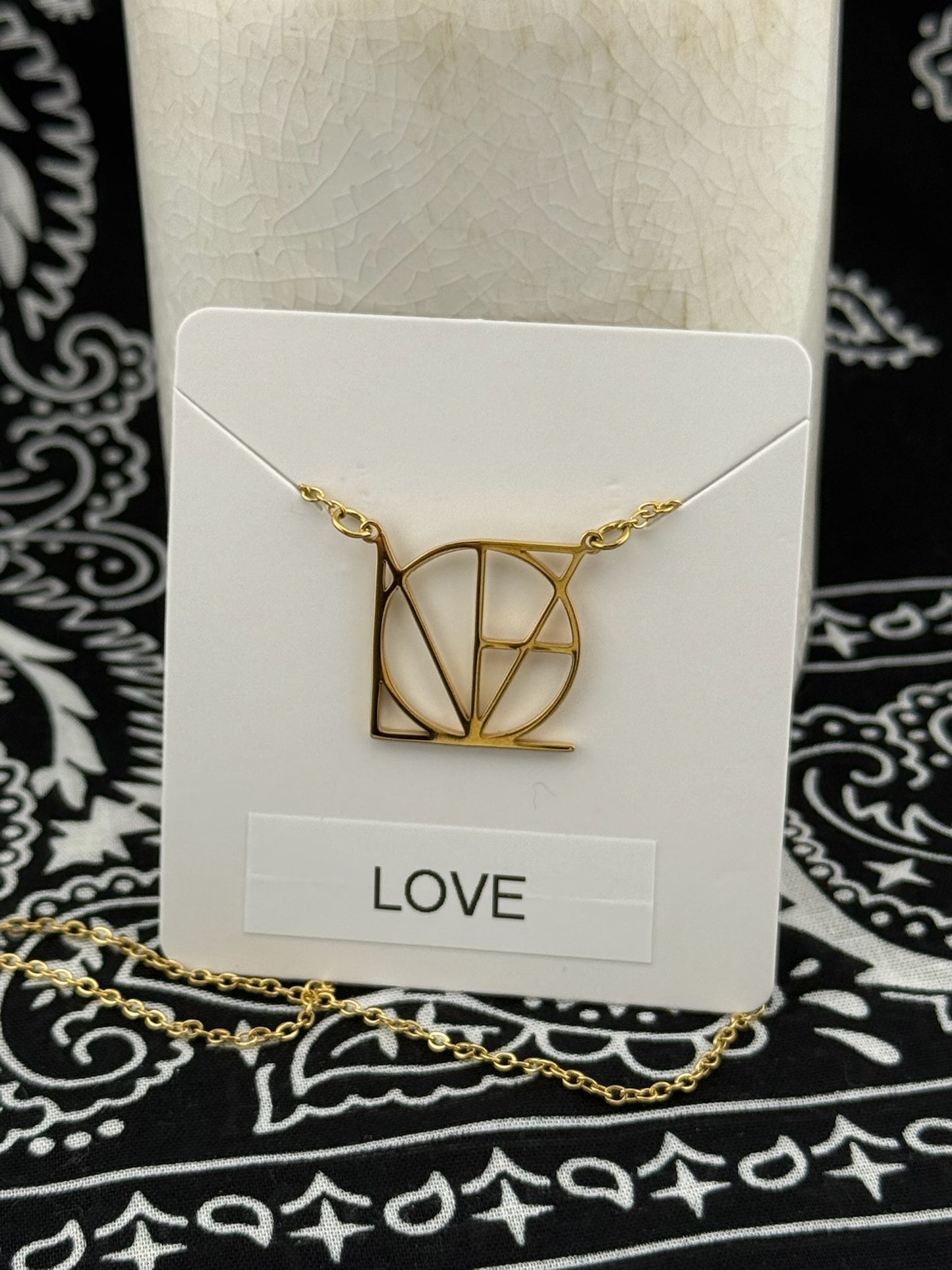Geometric Necklaces - Names, Affirmations, Personalization