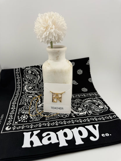 Geometric Necklaces - Names, Affirmations, Personalization