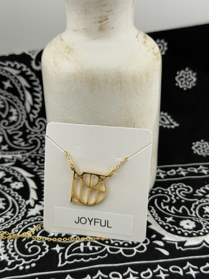 Geometric Necklaces - Names, Affirmations, Personalization