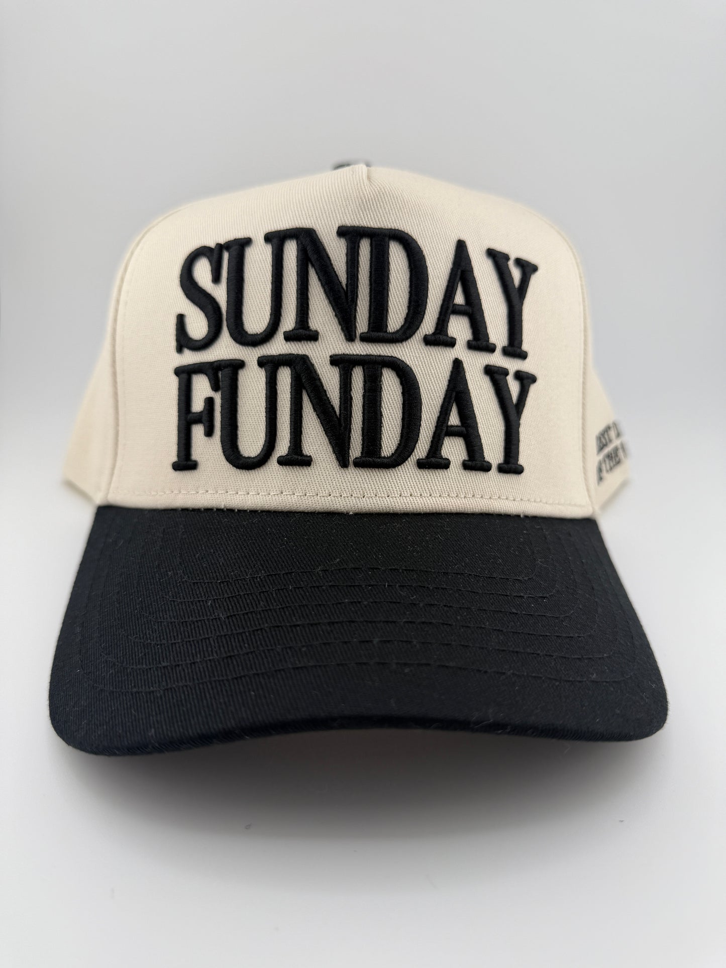 Sunday Funday - Best Day of the Week - 3D Embroidered Hat