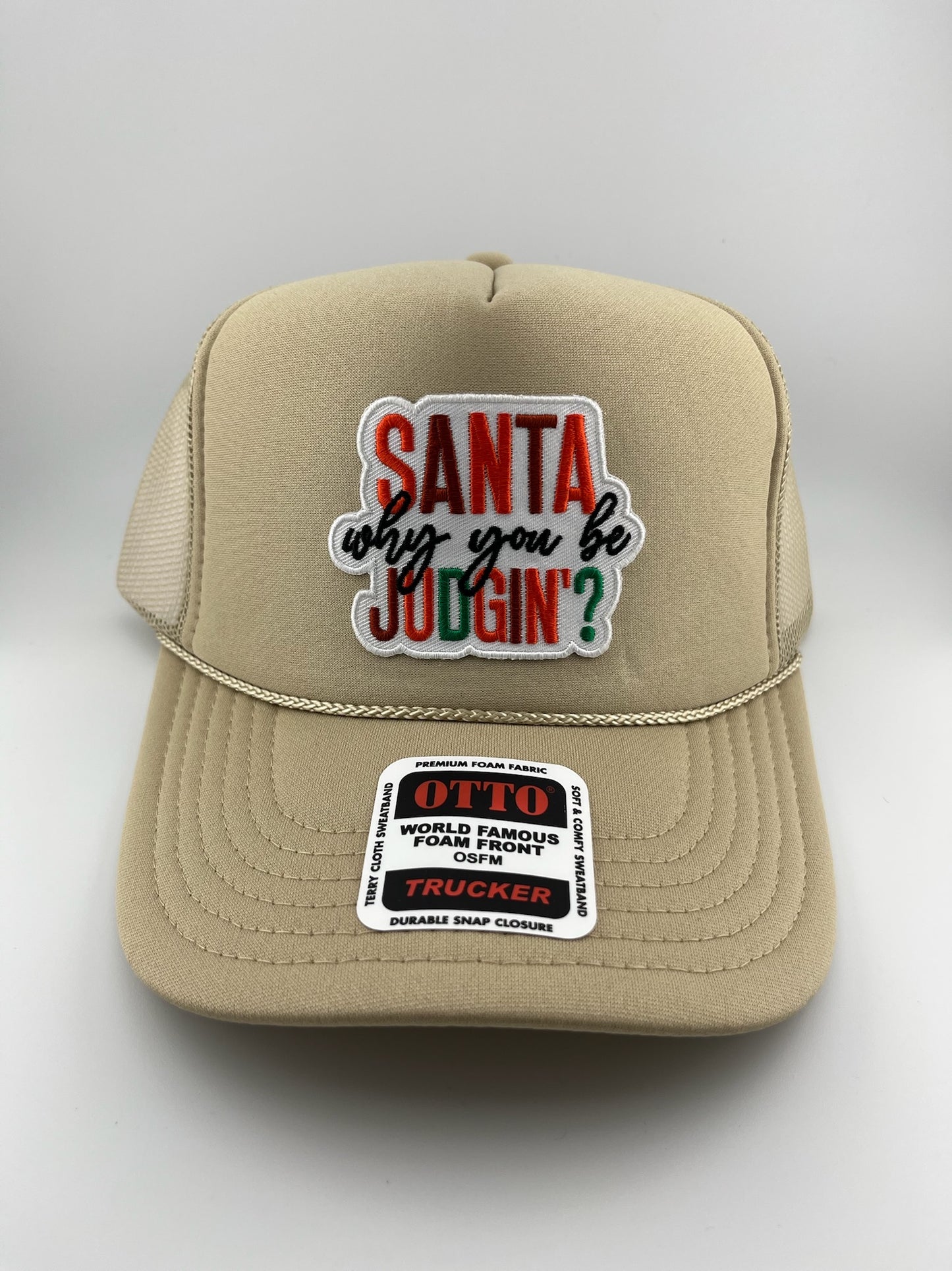 Santa Why You Be Judgin' - Trucker Hat