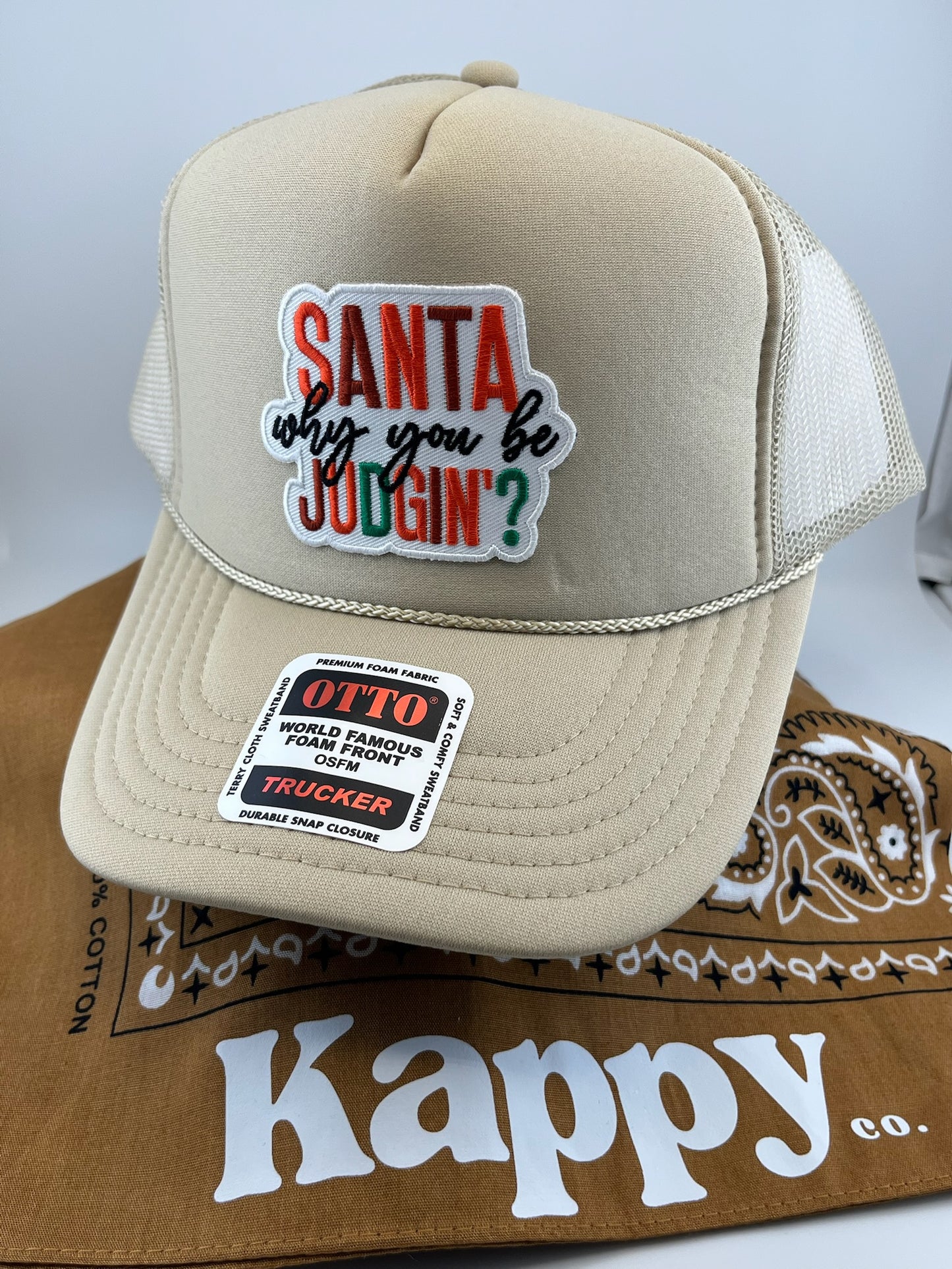 Santa Why You Be Judgin' - Trucker Hat