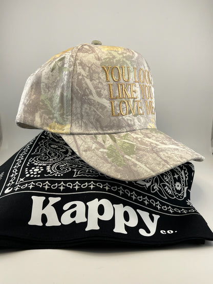 You Look Like You Love Me - Embroidered Camo Trucker Hat