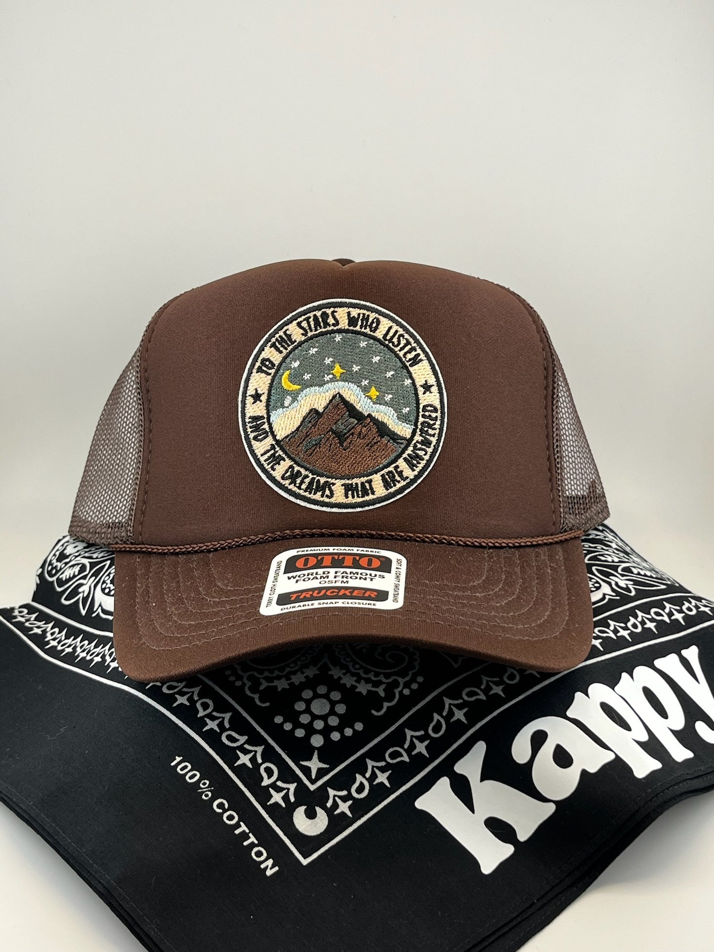 To The Stars Who Listen And The Dreams That Are Answered Trucker Hat