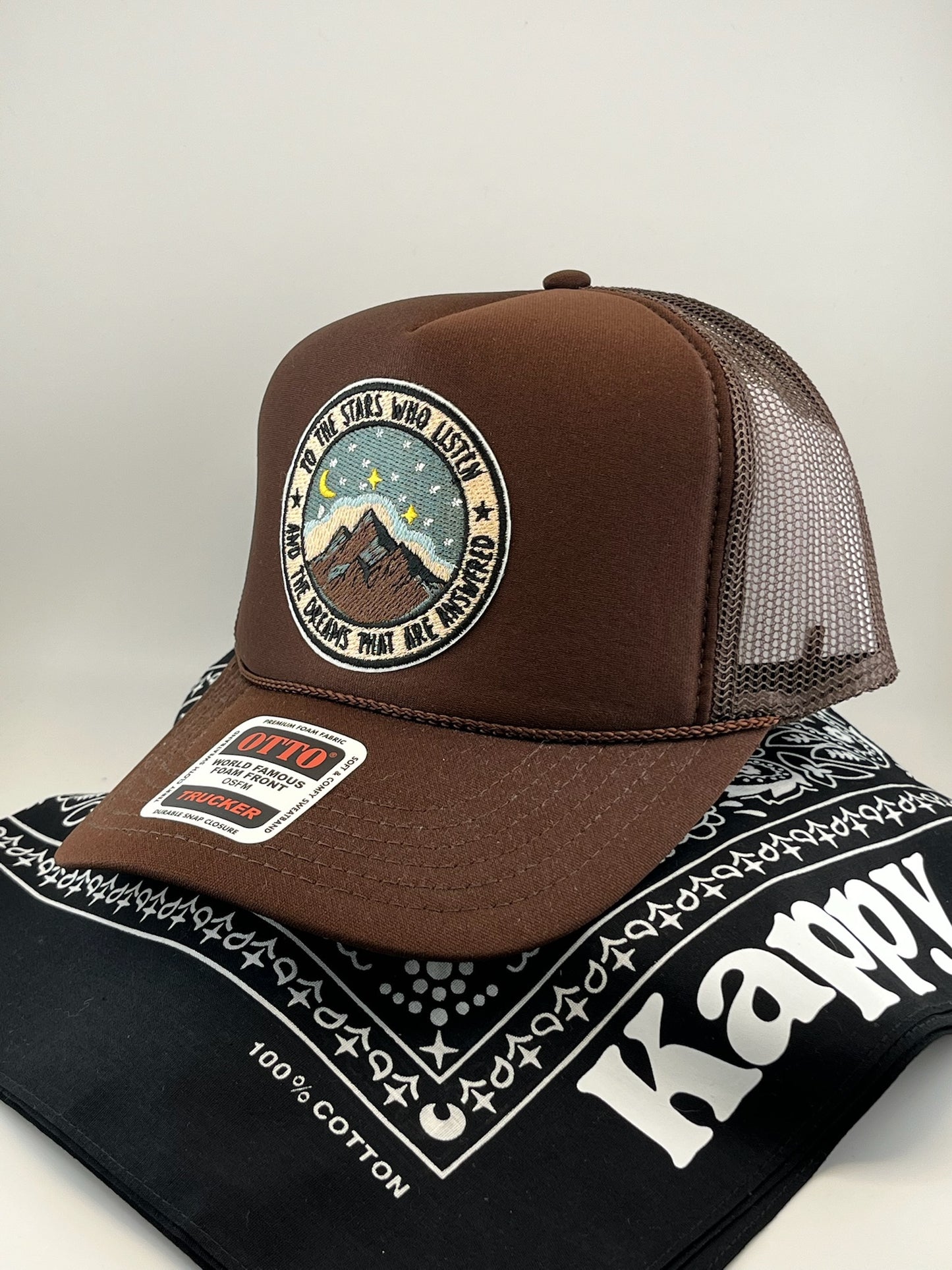 To The Stars Who Listen And The Dreams That Are Answered Trucker Hat