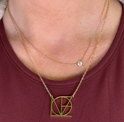 Geometric Necklaces - Names, Affirmations, Personalization