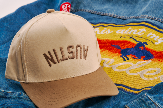 Austin Upside Down Embroidered Hat