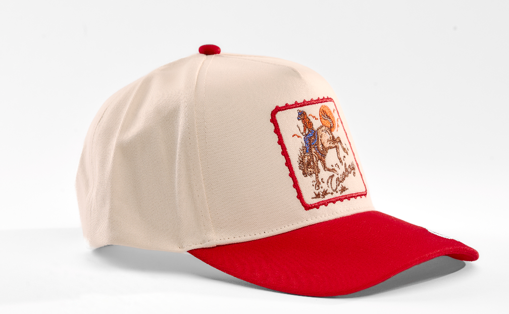 Cowboy Vintage Patch, Howdy Bill Embroidery Hat