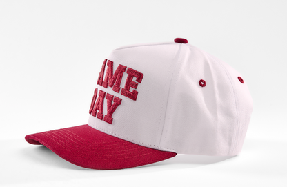 Game Day 3D Embroidered Linen Hat