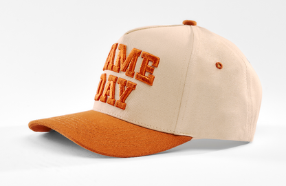 Game Day 3D Embroidered Linen Hat