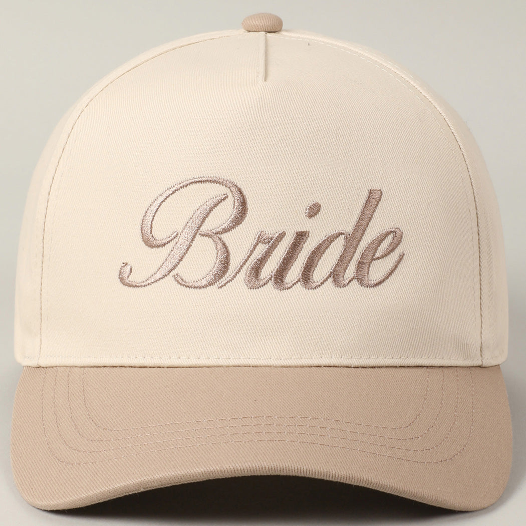 Bride Embroidered Hat
