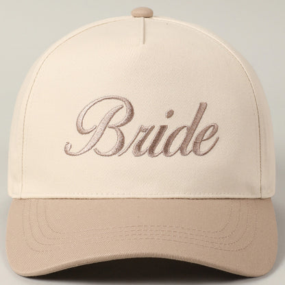 Bride Embroidered Hat